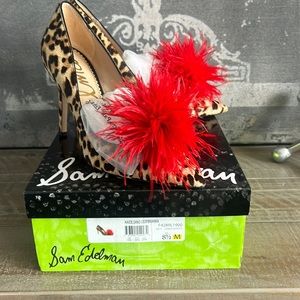 Sam Edelman Women’s Leopard Haide Pump Size 8 1/2